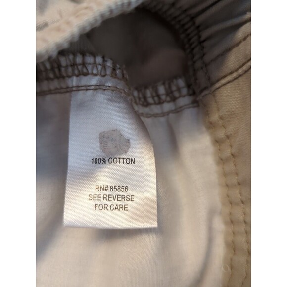 Gander Mountain Guide Series Cargo Shorts Mens 2XL XXL Khaki Cotton Outdoor - Picture 9 of 10